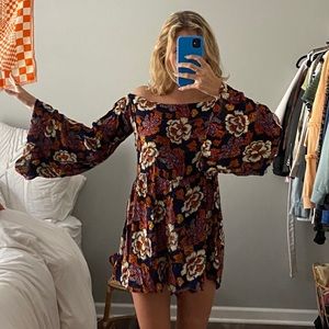Urban outfitters floral romper
